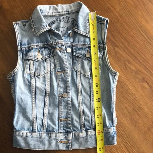 Talula | Denim Vest - Picture 6 of 6